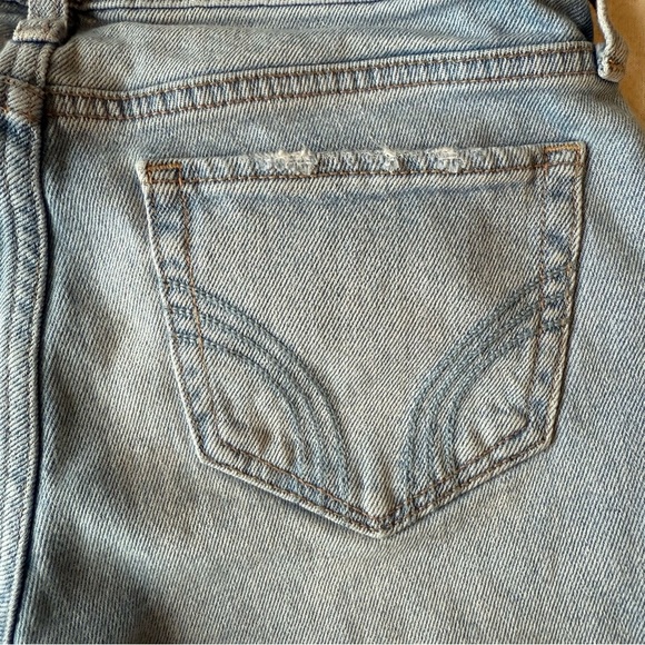 Hollister Blue Boyfriend Vintage Stretch Jeans distressed - Picture 7 of 7